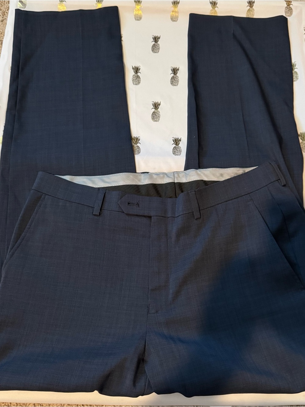 Michael Kors Navy Blue Men's Dress Pants